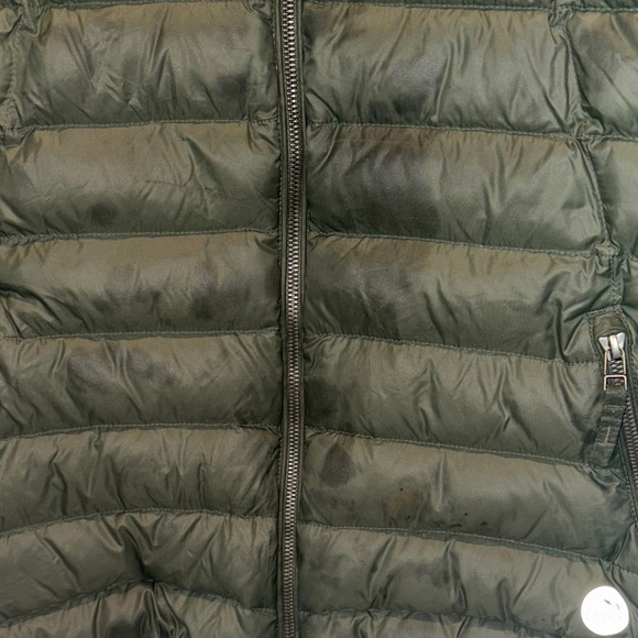 L.L. Bean Olive Green Women's insulated down Jacket - Picture 4 of 6